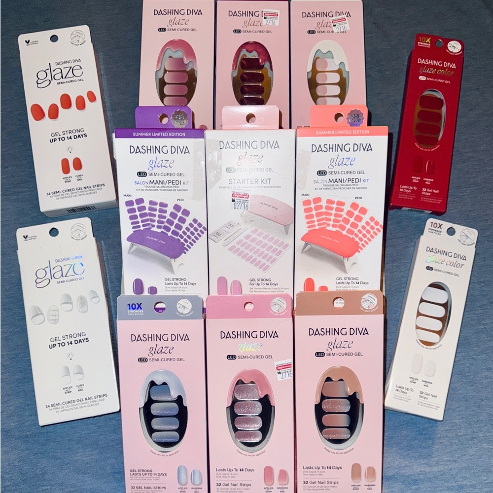 🆕 Dashing Diva Glaze Bundle NIB